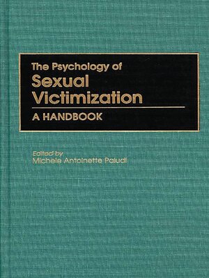 cover image of The Psychology of Sexual Victimization